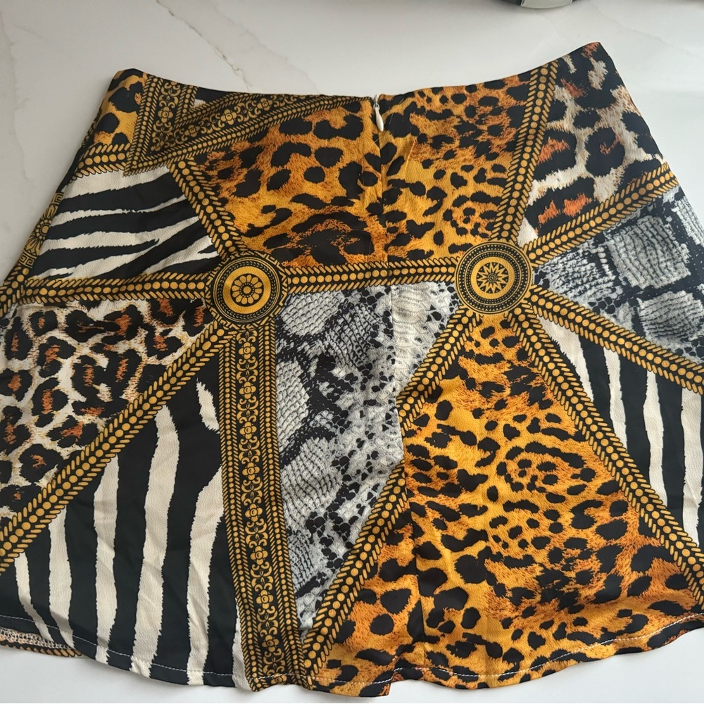Animal Print Women's Skirt